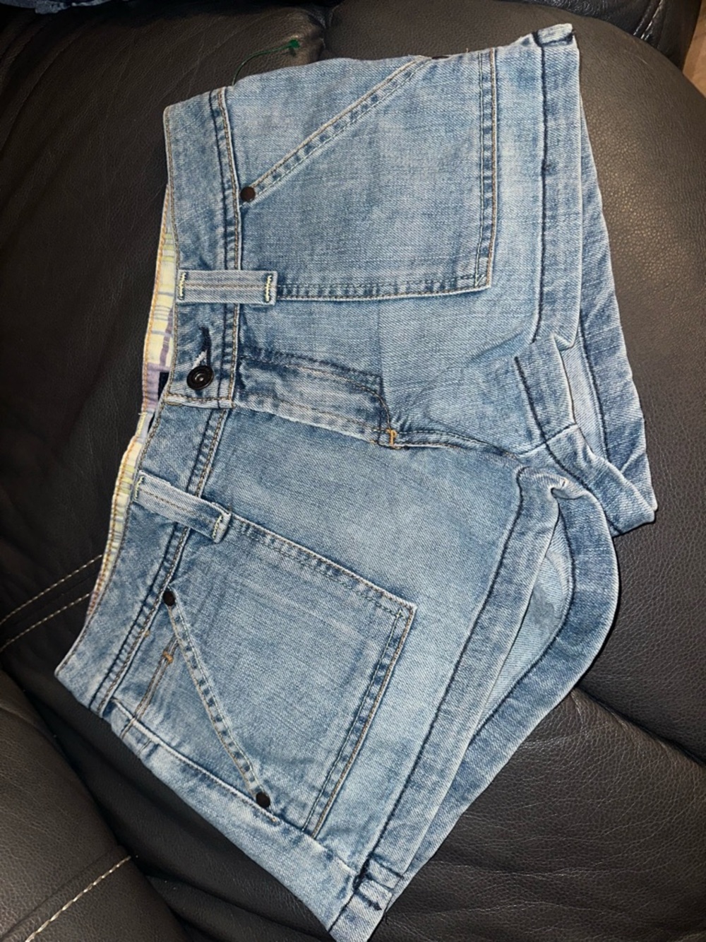 American Eagle Outfitters Light Blue Denim Shorts